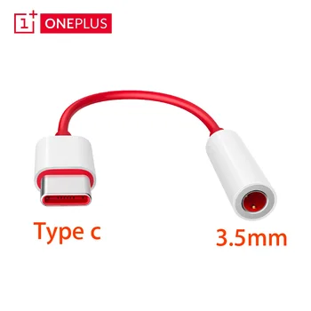 originalni oneplus 8 6T 7T Pro usb Type C Do 3,5 mm Priključak za slušalice, Adapter Aux Audio Za oneplus 7T Pro usb-c music converter kabel